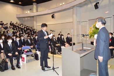 労務対策協議会への参画(新入社員歓迎会での式辞)